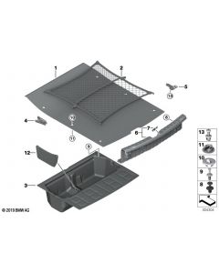 Genuine Expanding Rivet For Trim Panel And Trunk Floor Mat 51 12 7 004 445 buy in USA