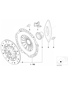 Genuine Clutch Release Fork Lever 21 51 1 223 302 buy in USA