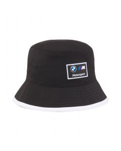 Genuine M Motorsport Bucket Hat Cap Black White Contrast Colour Piping 80 16 5 B31 957 buy in USA