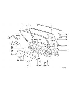 Genuine Tool Box Holding Strap 51 49 8 120 980 buy in USA