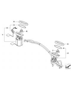 Genuine Fuel Filter Pump Fuel Level Sensor Rubber Seal 16 11 6 763 860 buy in USA