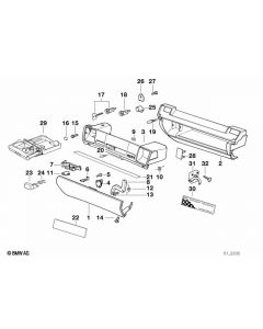 Genuine Fillister Head Screw E4X8 Glove Box 51 45 8 102 577 buy in USA