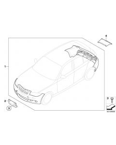 Genuine Lower Cover For Tow Hitch M Aerodynamic Retrofit kit 51 12 7 118 162 buy in USA