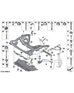 Genuine Left Tension Strut With Hydraulic Mount 31 10 6 861 151 buy in USA