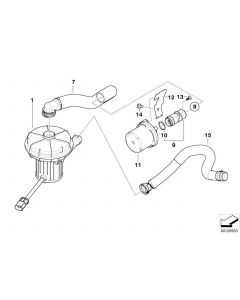 Genuine Secondary Air Filter Bracket 11 72 7 520 834 buy in USA