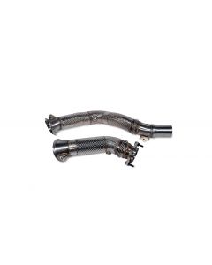 ✯✯✯✯✯ Design Decatted Downpipes Heat Shield S55 BMW M3 F80 M4 F82 M2 Competition F87 buy in USA