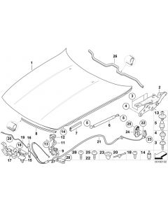 Genuine Engine Hood Bump Stop 51 23 7 116 856 buy in USA