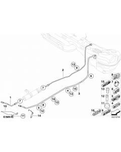 Genuine Front Fuel Feed Line Hose Pipe Replacement Spare Part 16 12 7 176 663 buy in USA