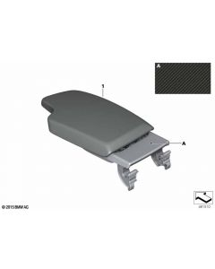 Genuine M Performance Front Middle Armrest Alcantara 51 16 2 405 916 buy in USA