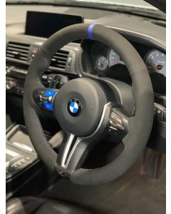 ✯✯✯✯✯ Custom Alcantara Steering Wheel Cover for BMW F-Series M-Sport & M ✯✯✯✯✯ls buy in USA