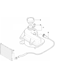 Genuine Radiator Expansion Tank 17 10 2 229 772 buy in USA