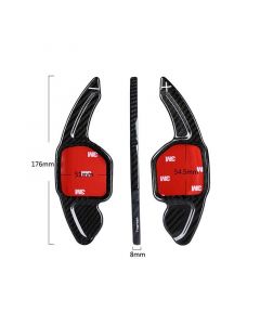 ✯✯✯✯✯ DSG Carbon Fiber Paddle Shifters for Audi (Type-B2) Flat Base *2010-2017* buy in USA