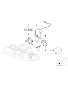 Genuine Xenon Light Support Control Unit 63 12 6 907 422 buy in USA