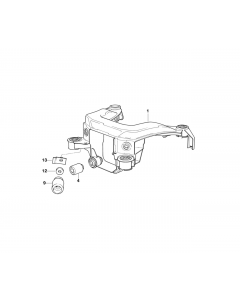 Genuine Rear Axle Carrier Vibration Absorber 33 31 6 770 851 buy in USA