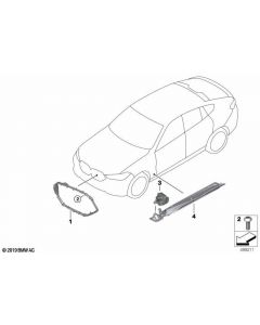 Genuine Right OS Light Module Holder MSP Fits G06 G06 LCI F96 63148097360 buy in USA