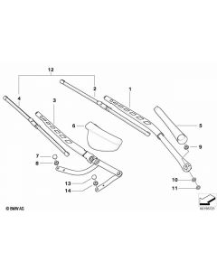 Genuine Wiper Axle Cover 61 61 7 185 368 buy in USA