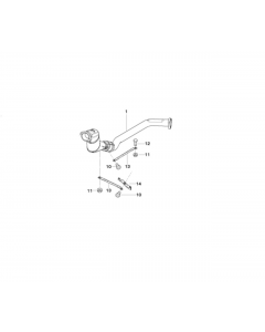 Genuine Diesel Catalyst Bracket 18 20 7 787 600 buy in USA