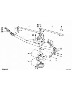 Genuine Window Windscreen Wiper Motor Crank Arm Bosch Spare 61 61 1 387 400 buy in USA