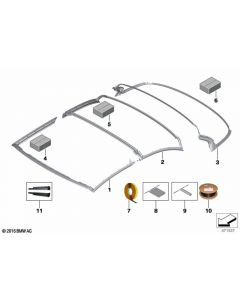 Genuine Butyl Tape Kodiplast HV 578-59 15x1.5mmx10m 83 19 5 A1B 3F9 buy in USA