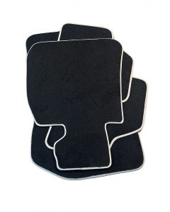 Genuine Velour Car Floor Mats Set Anthracite+Beige 51 47 7 306 573 buy in USA