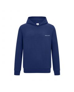 Genuine Logo Embossed Unisex Mens Womens Ladies Sweat Hoodie Blue Cotton Top 80 14 5 B36 B25 buy in USA