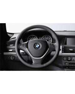 Genuine Steering Wheel Cover Leather Black 32 30 6 796 758 buy in USA