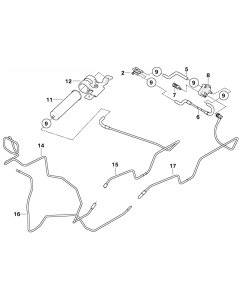 Genuine Fuel Tank Return Line Rear 16 12 7 175 089 buy in USA