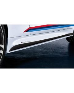 Genuine M Performance Right Side Skirt Extension Black Matt 51 19 2 350 720 buy in USA