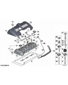 Genuine Engine Cylinder Head Cover Mounting Torx Screw 1 Piece 11 12 7 531 561 buy in USA