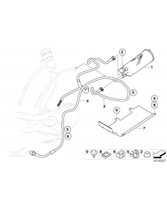 Genuine Fuel Tank Protection Plate 16 13 7 180 164 buy in USA