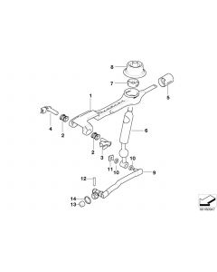 Genuine Gear Shift Selector Rod With Joint 25 11 7 528 395 buy in USA