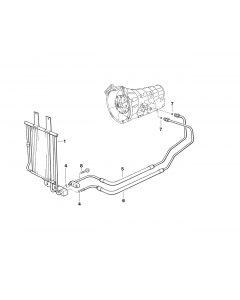 Genuine Oil Cooling Pipe Locking Screw 17 22 7 555 715 buy in USA