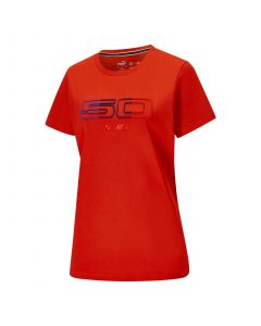 Genuine M 50 Year Street Noise Womens T-Shirt Tee Top Red 80 14 5 A51 923 buy in USA