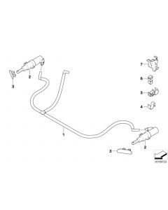 Genuine Left Spray Nozzle Cover Primed 61 67 7 211 209 buy in USA