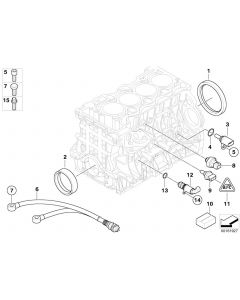 Genuine Shaft seal 65 x 79 x 20 Engine Block Mounting Parts 11 11 7 511 395 buy in USA