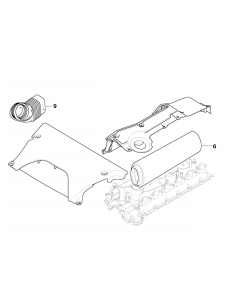 Genuine Mass Air Flow Sensor Rubber Boot/Tube Part 13 71 7 791 144 buy in USA