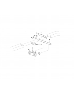 Genuine Exhaust System Suspension Support Bracket Part 18 30 1 439 148 buy in USA