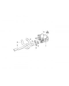 Genuine Cooling System Engine Inlet Hose+Water Valve buy in USA