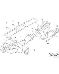 Genuine Exhaust Manifold Gasket Ring 11 62 7 830 668 buy in USA