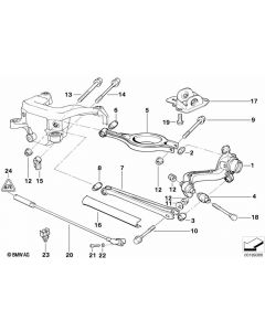 Genuine Rear Axle Support Lock Plate 6x6x6cm ZNS3 Replacement 33 32 6 760 364 buy in USA