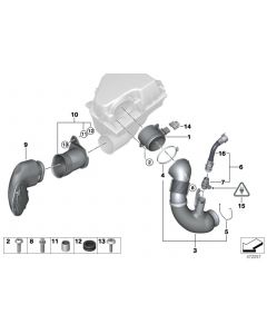 Genuine Filtered Air Mass Meter/Clean Pipe buy in USA