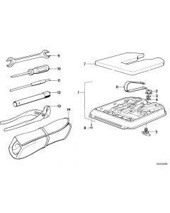 Genuine Holding Strap For Small Tool Box 71 11 1 179 443 buy in USA