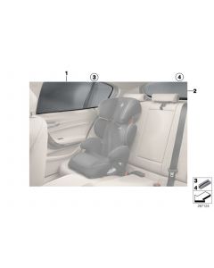 Genuine Single Sunshade Sun Visor For Side Window Protector 51 46 2 414 370 buy in USA