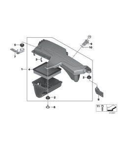 Genuine Intake Silencer Screw 4 x 16 07 12 9 907 551 buy in USA