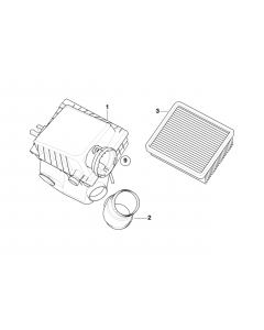 Genuine Mass Air Flow Sensor Rubber Boot/Tube 13 71 1 438 472 buy in USA