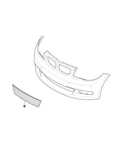 Genuine Performance Front Centre Bumper Grille 51 11 0 432 376 buy in USA