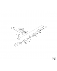 Genuine Fuel Feed Return Line Rear buy in USA