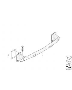 Genuine Rear Bumper Impact Gasket Carrier 51 12 7 158 451 buy in USA