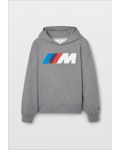 Genuine M Performance Logo Sweatshirt Hoodie Unisex Long Sleeved in Grey 80 14 2 864 165 buy in USA