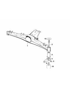 Genuine Axle Carrier/Differential Vibration Absorber 33 31 1 094 322 buy in USA